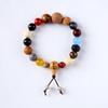 Dezoito sementes contas de Buda pulseira de mão natural Bodhi círculo único multi-tesouro torção manual unissex ornamentos de mão para pulso atacado
