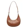 Bolsa de Bolinho Transfronteiriça Mais Vendida de Nicho para Mulheres 2026, Bolsa Simples de Meia-Lua de Luxo Leve, Bolsa de Ombro/Axila Casual da Moda para o Dia a Dia