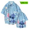 Camisa de manga corta con estampado de dibujos animados para mujer, talla europea, de Amazon, eBay y comercio exterior.