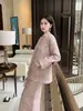 Chaqueta elegante antiedad estilo chino Guofeng de primavera, con diseño de lentejuelas y cuentas, estilo industrial pesado, N1029
