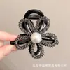 Pinza Lateral de Flor Atmosférica para Sesión de Fotos de Primavera, Pinza de Flor para Cabello con Gran Volumen, Tocado de Flor para la Cabeza a la Moda Estilo Vacaciones