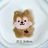 Juguete de Peluche Animal Ardilla Dibujos Animados Llavero Broche Accesorios DIY Joyería Zapatos Sombreros Accesorios de Conejo Al por Mayor