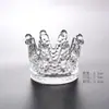 Portavelas de Cristal Portavelas de Corona Cenicero Creativo Cenicero para Negocio en Casa Adorno Estilo Ins Portavelas Nórdico