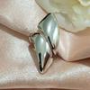 Estilo K de Diseño Nicho Ins Anillo de Dedo Índice de Lujo para Cara Ancha Brillante Moderno Cool Sexy Venta al por Mayor