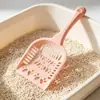 Varios tipos de palas para arena para gatos, recogedores de excrementos para mascotas de agujeros grandes, herramientas de limpieza para el hogar, palas para arena de gato