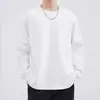 Nova camiseta estampada de anime de manga comprida para primavera e outono, camiseta básica estampada estilo Hong Kong para homens, top estiloso para usar em camadas ou sozinho, roupa de outono