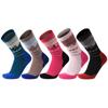 Calcetines Deportivos Gruesos de Terry Completo para Esquí Niños Calcetines Cálidos Profesionales para Senderismo Mujeres Calcetines de Lana Merino de Caña Media