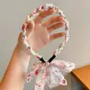 Faixa de Cabeça Vintage de Fita e Pérolas Estilo Francês com um Toque Elegante e Sofisticado, Faixa de Cabelo Integrada para Penteados Trançados, Acessório de Cabelo Presilha de Coroa Alta