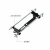 Bandeja soporte para batería de coche universal ajustable soporte fijo para batería carcasa inferior para batería de coche modificada