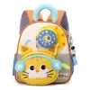 Mochilas novas e fofas para crianças, perfeitas para o jardim de infância, idades 3-6, mochilas pequenas para bebês, mochilas de nylon de ombro duplo