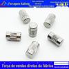 Fornecimento de fábrica de aço inoxidável cilíndrico Knurling Pin Pino de Flor do Meio Pino de Posicionamento Pino Flor Reta 303 Pin