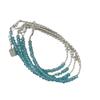 Estilo Coreano Nuevo Estilo Japonés Cadena Fresca para Clavícula Plata de Ley S925 Rodocrosita Rombo Pulsera con Cuentas de Plata Versátil