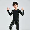 Roupas esportivas infantis meias-calças roupas de treino correndo fundo dos meninos interior Esportes grupo atacadista compra imprimível 229
