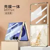 Fábrica Gkk Transfronteriza Modelo Nuevo Adecuado para Funda de Teléfono Samsung Z Flip8 Plegable Patrón Pintado Versión de Cristal Zflip8