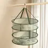 Cesta para secar ropa, red para secar ropa, bolsa de red para secado plano, tendedero doméstico para calcetines y suéteres, a prueba de viento y fácil de usar