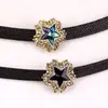 Cadena de Clavícula Personalizada Estilo Japonés y Coreano para Mujer, Collar Harajuku con Estrella de Cinco Puntas, Collar Corto de Moda para Mujer, Fabricante