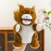 Brinquedos de Pelúcia de Animais da Selva Transfronteiriços Marionetes de Mão Atacado Bonecos para Contar Histórias no Jardim de Infância Série Animais da Fazenda e do Oceano Pássaros