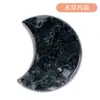 Venta al por mayor de fábrica transfronteriza de artesanías de cristal natural, decoraciones de oficina, piedras semipreciosas de ágata, adornos lunares para DIY
