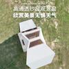 Tienda inflable para acampar al aire libre, otoño e invierno, cálida, para acampar durante la noche, casa pequeña, equipo de campo, toldo desmontable integrado