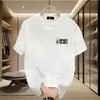 M-8XL tamanho grande Camiseta Curta Masculina Verão Solta Casual Gola Redonda Versátil Plus Size Estampada Manga Curta