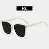 Gafas de Sol con Protección Solar, Gafas de Sol de Gama Alta Estilo Ins para Hombres y Mujeres, Moda Callejera de Moda, Gafas para Conducir, Protección UV
