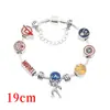 Nuevo Protagonista de Película y TV de Marvel Spider-Man Iron Man Pulsera Vengadores Regalo Pulsera de Dama Venta al por Mayor