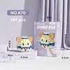 Venta al por mayor Compatible Lego Bloques de construcción de micropartículas Juguetes de bloques educativos para niños Animación de dibujos animados Transfronterizo