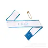 Amazon fita lisa diy cinto de etiqueta de cetim franja lisa cinto de ombro cinto de ombro para despedida de solteiro fita de aniversário