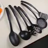 Colher espátula antiaderente conjunto de utensílios de cozinha de nylon ferramentas de cozinha doméstica alta temperatura plástico pp de grau alimentício atacado