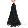 Venda quente transfronteiriça cabelo de fibra química 18 polegadas Passion twist trança africana dreadlocks cabelo para crochê dreadlocks cabelo de fibra química