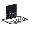 Soporte para Jabón de Acero Inoxidable de una Sola Capa Sin Taladro Rejilla Drenante para Jabón Estante de Almacenamiento de Pared para Baño Bandeja para Jabón