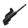 Adaptador de Ángulo Negro para Brocas de Taladro Eléctrico Destornillador, Adaptador de Ángulo de 105 Grados, Accesorio para Herramientas Eléctricas