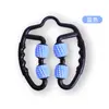 Abrazadera de pierna para yoga Masajeador de piernas Rodillo casero Moldeador de pantorrillas Rodillo de anillo de cuatro ruedas Masajeador