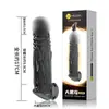 Condón Diente de Lobo de Cristal Sexy de Amor Secreto, Condón Extendido y Engrosado con Bloqueo de Semen con Espinas, Cañón de Acero Grande Productos Sexy para Adultos