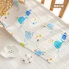 Toalla facial para bebé clase a, suave y absorbente, toalla para saliva de bebé anti-escupitajo de recién nacido, toalla para bebé de gasa de burbujas de seis capas