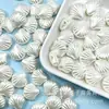 Cor de Concha Imitação Pérola Acrílica Buraco Pingente Estrela do Mar Cor de Concha Perfurada Miçanga Pulseira Acessórios de Joias DIY