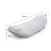 Almofada Lombar Popular para Cama Amazon Transfronteiriça Almofada Lombar para Dormir Mulheres Grávidas Almofada Lombar de Espuma de Memória Almofada Lombar para Dormir