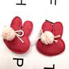 Materiales para la Cabeza de Niños Tela de Conejo Accesorios Lazo Bola de Flor Cintas para el Cabello Pinzas para el Cabello Accesorios para Bolsos Adornos para el Cabello
