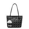 Bolso Grande de Alta Gama a la Moda para Mujer 2026 Nuevo Modelo Bolso Tote Elegante Versátil para Ir al Trabajo y Salir Bolso de Hombro Grande Casual