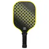 Entrega em estoque de raquetes de pickleball para estudantes, raquetes de pickleball de treinamento para alunos do ensino fundamental, raquetes de pickleball de fibra de vidro