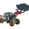 Cargador Pequeño Obra de Construcción Bulldozer Diésel Tracción en las Cuatro Ruedas Cargador Tipo 910 Cargador para Pasto y Madera