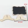 Ensamblaje DIY Mini pizarra pequeña etiqueta para fiesta de bodas tablero de madera suministros de oficina explosiones de comercio exterior AliExpress