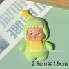 Acessórios pequenos de resina para DIY de desenho animado, em formato de estrela, para meninos, cola de cor creme, presilhas de cabelo, capas de celular, chaveiros para sapatos, chaveiros