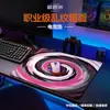 Alfombrilla de Ratón para Gaming Jacquard Patrón Irregular Vortex Superficie Rugosa Apex Csgo Juego Fps Agarre Neutro Almohadilla Almohadilla de Control