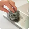 Paquete Práctico de 6 Bolas Limpiadoras para Lavar Platos y Ollas Lavado de Platos Lavado de Ollas Utensilios de Cocina Limpieza del Hogar Cepillo Lana de Acero