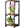 Suporte de Flores de Ferro Forjado Transfronteiriço Verde Dieta Indoor Suporte de Bonsai Suporte Decorativo Doméstico Sala de Estar Prateleira de Armazenamento de Enfeites Multicamadas