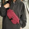 Bolso Cruzado Versátil para Calle Transfronterizo Bolso de Hombro Impermeable Bolso de Pecho para Estudiante Bolso Pequeño de Moda Unisex Bolso de Cintura Deportivo Japonés
