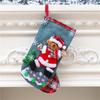 Calcetines navideños Calcetines navideños colgante de bolsa de regalo bolsa de dulces para niños calcetines de dibujos animados de tamaño pequeño decoraciones de bolsa de regalo