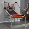 Máquina de Arremesso de Basquete de Luxo para Dois Jogadores para Adultos, Máquina Eletrônica de Basquete com Pontuação Interna, Máquina de Jogo de Entretenimento Fitness