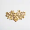 Acessórios DIY Coroa de Flores Estilo Antigo, Galho Florido Trepadeira, Peça Grande de Flor de Ferro, Adorno de Cabeça para Noiva, Acessórios de Leque Redondo 117*72m